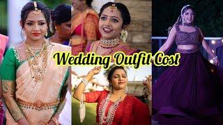 Wedding Outfit Cost | ಮದುವೆ ಸೀರೆ ಬೆಲೆ ಎಷ್ಟು? Punjabi-Gowda Wedding Outfit Ideas | kannada vlogs