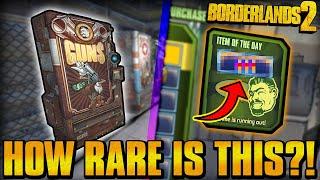 How RARE Is A Legendary From A Vendor In Borderlands 2?