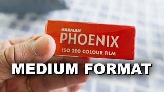 What's different?? Harman Phoenix in 120 film format ...