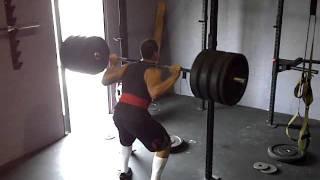 Dean Santos back squat