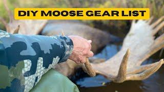 ALASKA DIY MOOSE HUNT GEAR LIST: (List Included in Description) #video #YouTube #diy #hunting