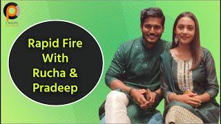 सयाजी व रेवासोबत Rapid Fire | Pradeep Ghule & Rucha Gaikwad Rapid Fire |  Shetkarich Navara Hawa