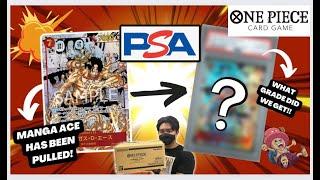 I PULLED THE MANGA ACE IN ONE PIECE PARAMOUNT WAR OP02 AND SENT IT TO PSA! WHAT GRADE DID I GET?