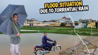 Fool Situation Due To Torrential Rain In Dadyal Azad Kashmir || Tofani Barish Se Lakhon Ka Nuqsan