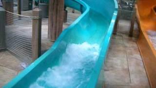 Zohar & Mommy are sliding