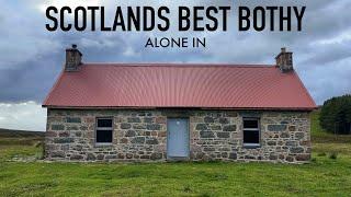 I stayed overnight alone in Scotlands nicest bothy