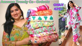 Amazon  Festive & College or Office Wear Co -Ordsets Starting From 429/-