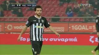 highlights Ahmed Naser the Egyptian player against Olympiacos F.C  in the Greek cup 2020