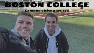 Boston College Athletics Campus Tour || ENG CC