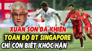 Tung đòn kết liễu ở phút cuối, Xuân Son khiến Singapore thêm lần nữa khóc hận trước ĐTVN