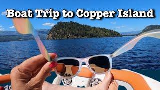 Copper Island on Shuswap Lake