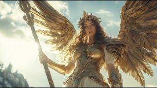 Angel in Mythological Olympus: Divine Light Among the Gods