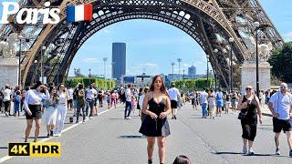 23 June 2024 France  Paris best destination summer tour | Paris summer starting 4K HDR video.