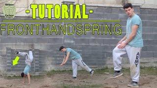 Tutorial Front Handspring in romana | Tutoriale Parkour in Romana | Urban Parkour Romania