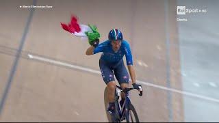 ORO ELIA VIVIANI - MONDIALI CICLISMO SU PISTA 2022