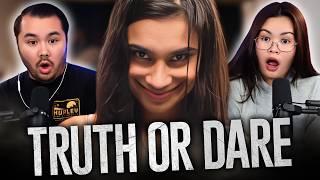 TRUTH OR DARE (2018) MOVIE REACTION!!! First Time Watching | Blumhouse | Lucy Hale | Violett Beane