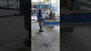 Repairing the Stone Polishing machine