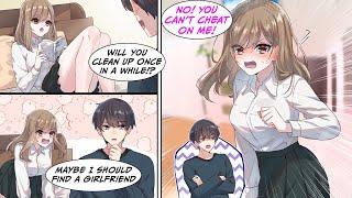 [Manga Dub] My childhood friend is lazy, so I deny her being my future wife, then she gets jealous