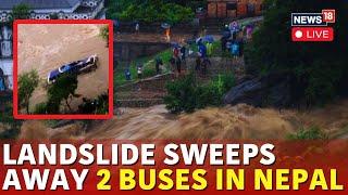 Nepal Landslide News LIVE- Landslide In Nepal Sweeps Two Buses Carrying More Than 60 People | N18L