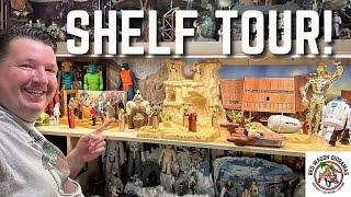 Vintage Kenner Star Wars Collection - Tatooine Shelf Tour #kenner #starwars #collection