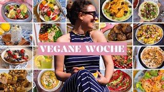 DAS ESSE ICH IN EINER WOCHE » 7 Tage Vegan & Glow Up │ Food Friday #182