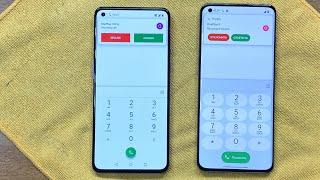 Incoming call OnePlus 10 Pro to OnePlus 9 at the same time outgoing call