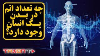 چه تعداد اتم در بدن یک انسان وجود دارد ؟