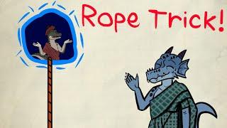 Rope Trick is one of the best spells in Dnd 5e! - Advanced guide to Rope Trick