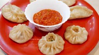 চিকেন মোমো || steam momo || fried momo || chicken dumplings || dimsum recipe