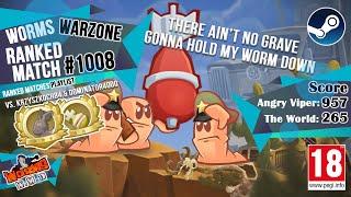 Ranked Match #1008: krzyszkoch84 & DOMINATOR4000 vs. Angry Viper (No. 58) | Worms W.M.D Warzone