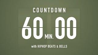 60 Minutes Countdown Timer Flip clock  / +HIP HOP BEATS