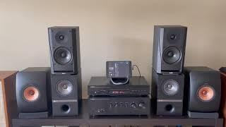 Yamaha A S501 and Kef LS50 Meta   Jazz Sample