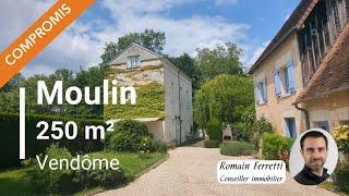 EXCLU - Moulin 250 m² Vendôme