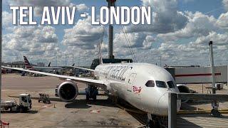 Virgin Atlantic a330 Tel Aviv-London Premium Economy