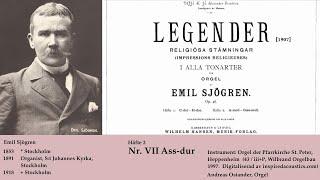 Emil Sjögren (1853-1918): Legend Ass-dur (Häfte 2 Nr 7)