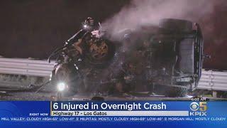 DEADLY COMMUTE: Early morning crashes on Bay Area freeways claim one life and injure at least 6