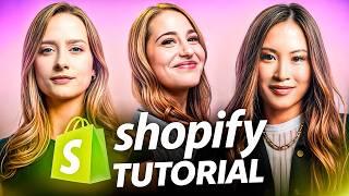 The OFFICIAL Shopify Tutorial For Beginners 2025