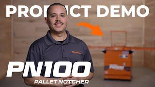 PN100 Pallet Notcher Demonstration | Wood-Mizer