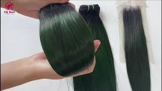 Human Hair Vietnam|| Bone straight hair || vietnamese hair Factory