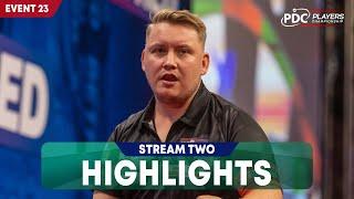 A DAY OF SURPRISES! Stream Two Highlights - 2024 Players Championship 23