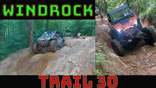 Riding Trail 30 at Windrock | Black Diamond Trail