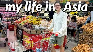 What It's Like Grocery Shopping in Vietnam / Vlog