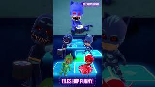 PJ Masks - CatBoy  Owlette X Dance Song Tiles Hop EDM Rush #shorts