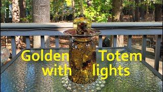 Golden Totem with Lights