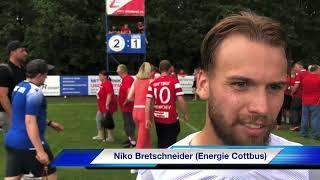 SCHLAMPIG! Energie Cottbus ärgert sich über Auftritt im Testspiel beim LSV Bergen aus der Kreisliga