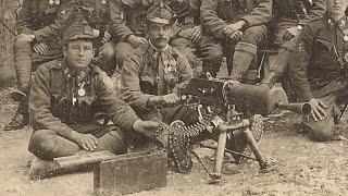 Schwarzlose machine gun, the heavy machine gun of the kuk Austrian-Hungarian army in the great war .