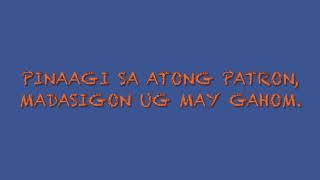 Patron song (Cebuano/Bisaya)