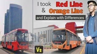 I Took Red/Orange Line Metro Bus in Islamabad/Rawalpindi  Again