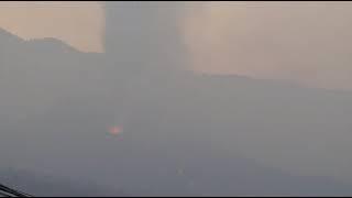 Erupção do vulcão em La Palma - 'Heavy Metal da Natureza 11' (Amanhecer de Quinta-feira, 07/10/2021)