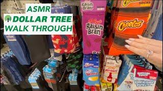 ASMR Gum Chewing Dollar Tree Walk Through | Public ASMR | Whispered Voice Over